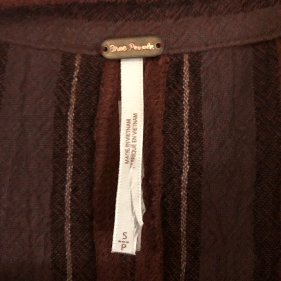 Free People Ray of Light Extreme Button Down Small - Picture 7 of 8